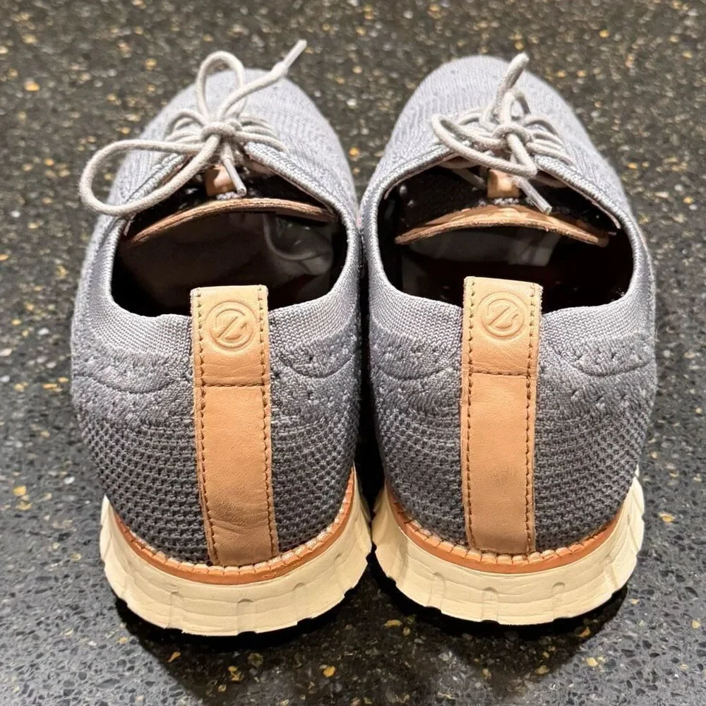 Cole Haan ZeroGrand Ironstone Stitchlite Wingtip Oxfords. Size 10.5
